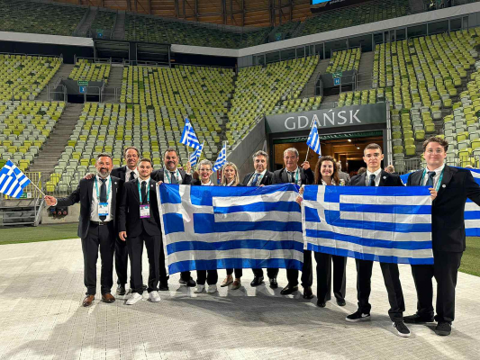 23-10-23 Συμμετοχή της Ελληνικής Αποστολής στον 8ο Ευρωπαϊκό Διαγωνισμό Δεξιοτήτων (EuroSkills) 2023